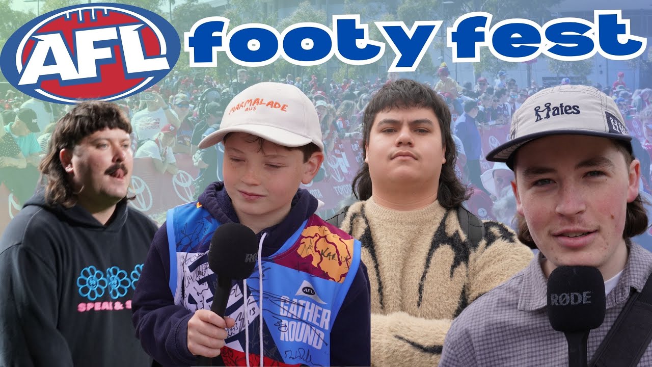 AFL FOOTY FESTIVAL 2024 [with Roaming Haz and Lenny]