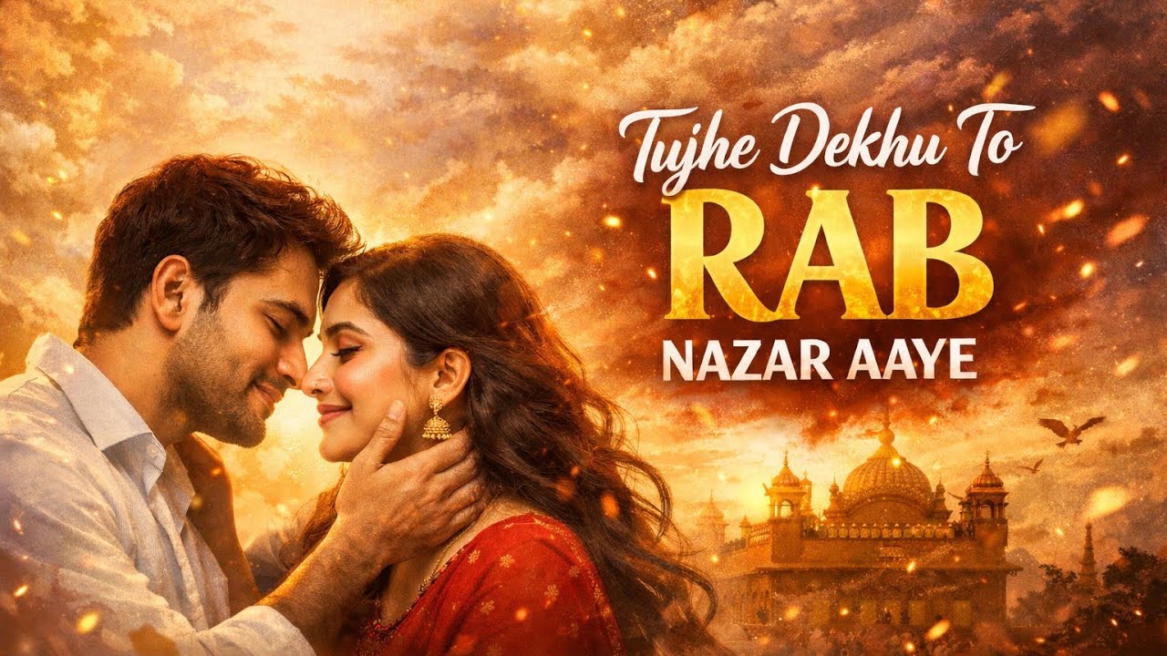 Tujhe dekhu to rab najar#sufi #love #new #song #trending #sad #sadsong #hearttouching#remix #viral 