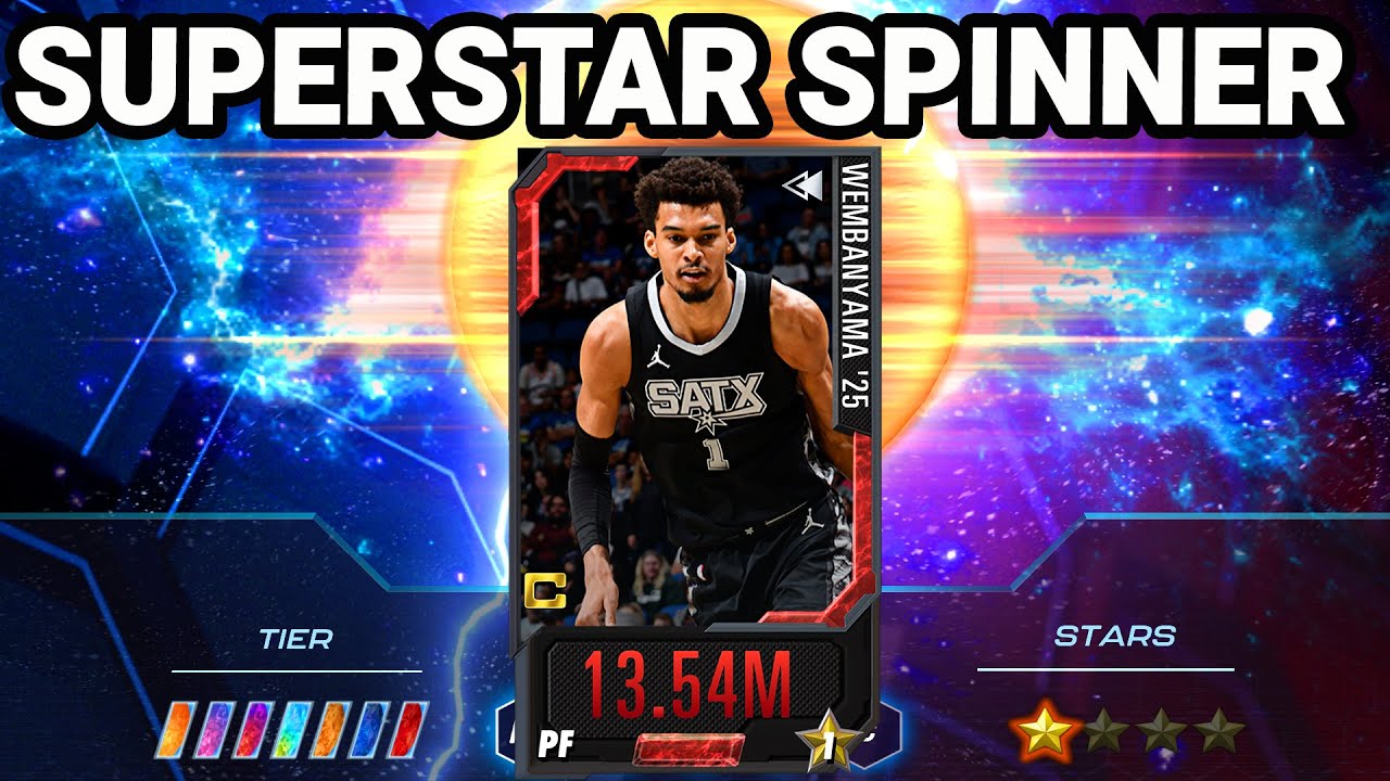 Вращение для Уэмби и Леброна в 8-м сезоне NBA 2K Mobile