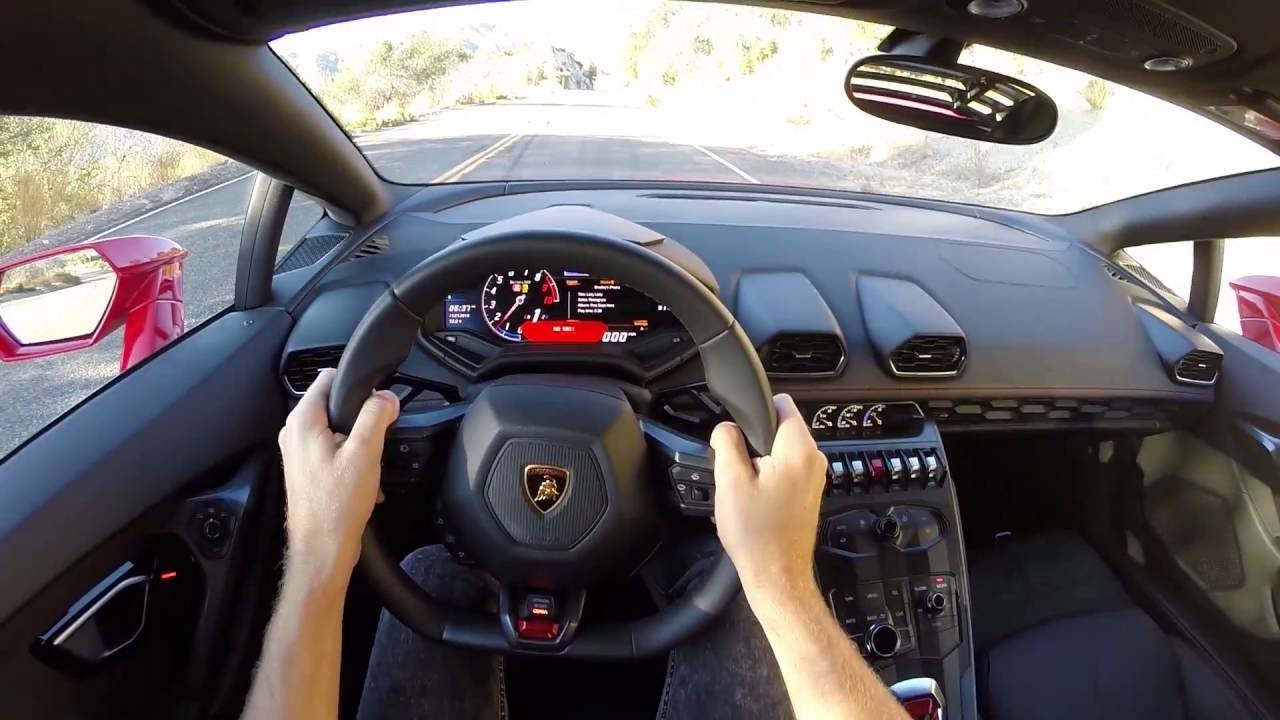 2016 Lamborghini Huracán LP 580-2 - WR TV POV Canyon Drive