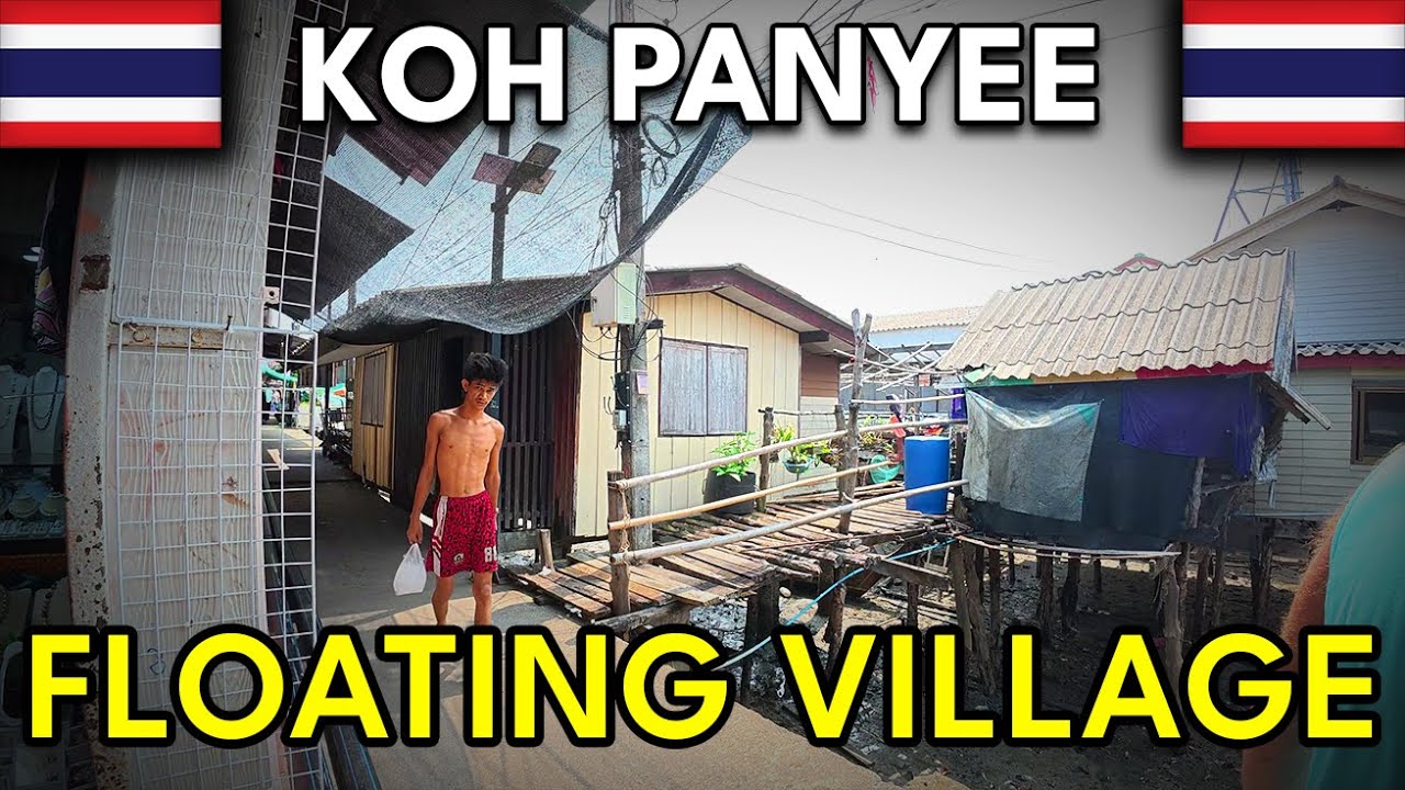 Exploring Koh Panyee Floating Village | Life on the Water in Phang Nga Bay, Thailand 🇹🇭