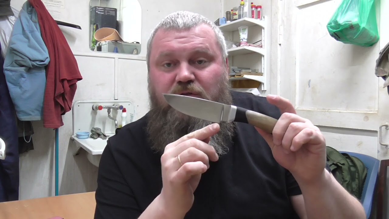 Как правильно заточить охотничий нож?! Переменный угол.