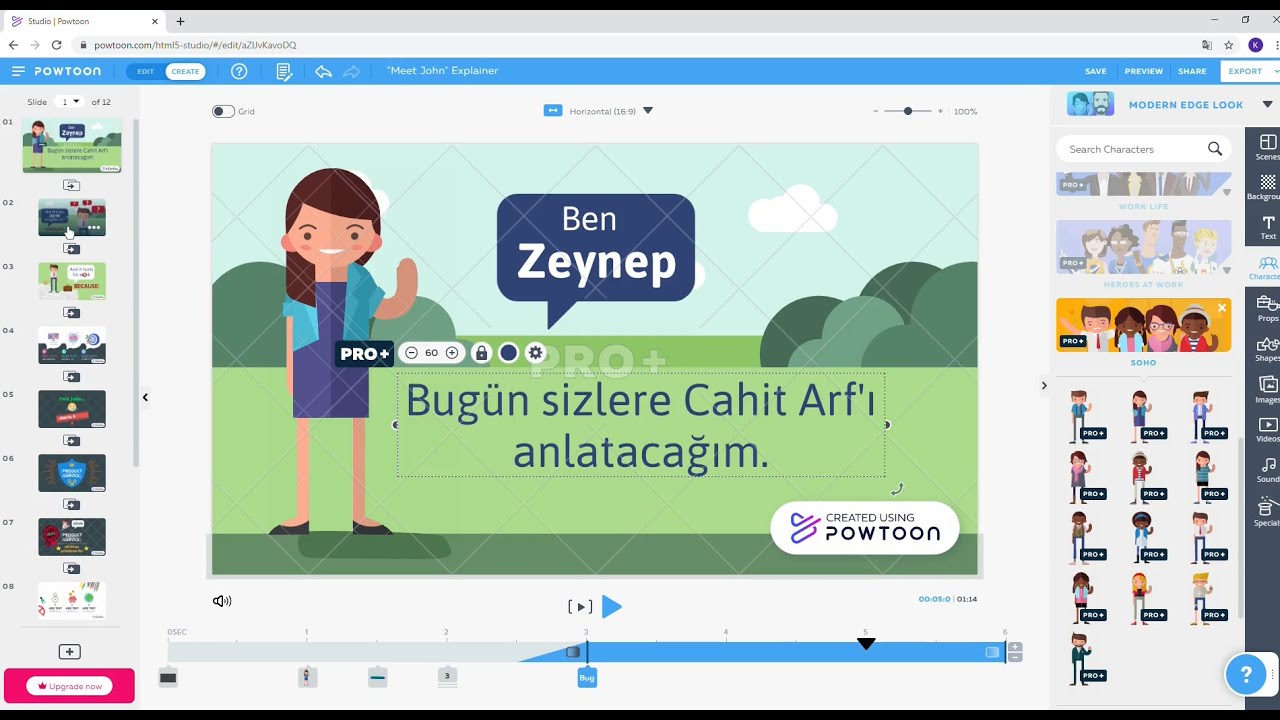Powtoon ile Animasyon Hazırlama.