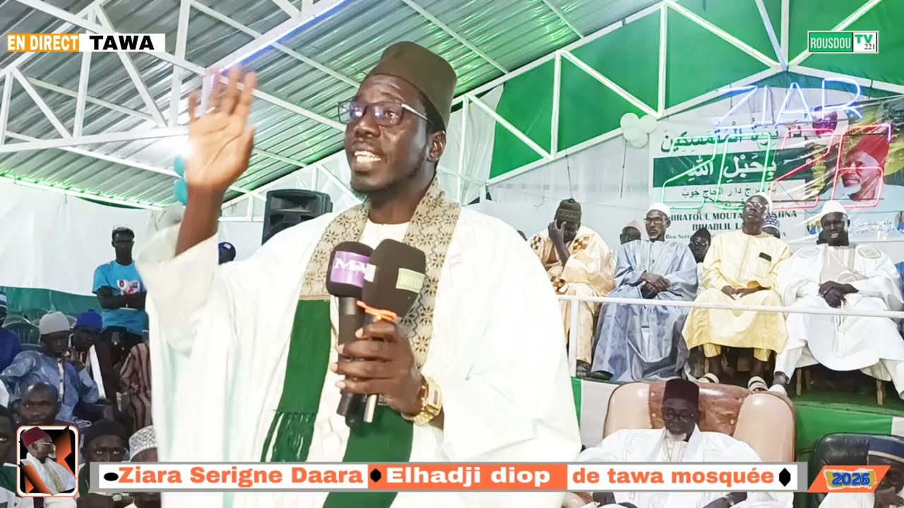 Goudik Gamou ziara annuel de tawa mosquée édition 2026 sur la chaîne de rousdou tv 