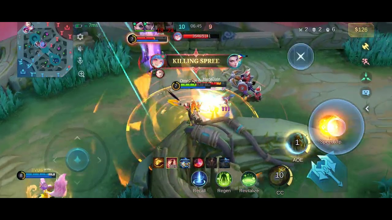 Hylos most disturbing tank in mobile legends | Tank game play