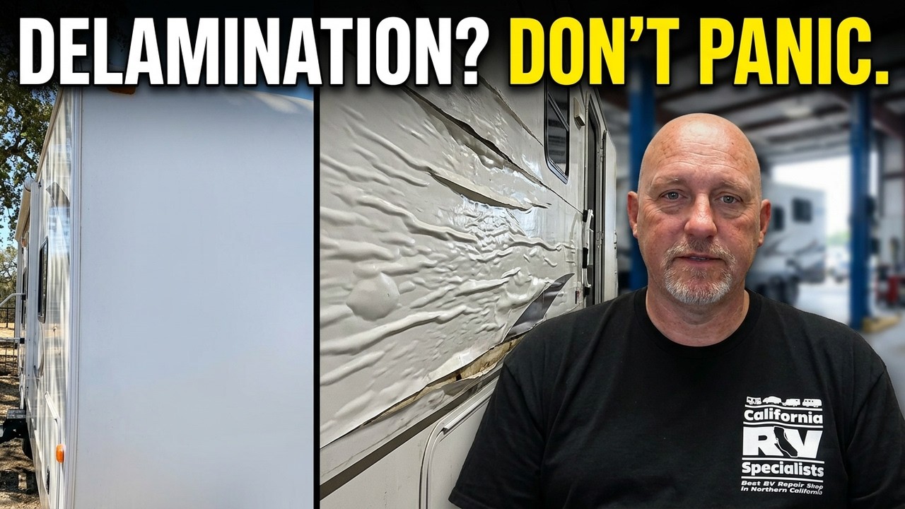 Delamination Damage on Your RV? Don't Panic Yet