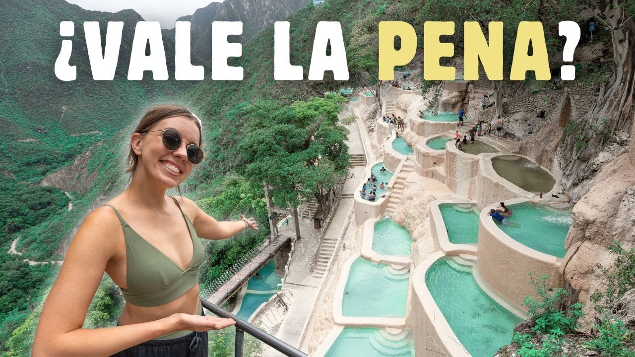 Visitando las Aguas Termales MÁS BELLAS de México 😍 Grutas de Tolantongo desde CDMX