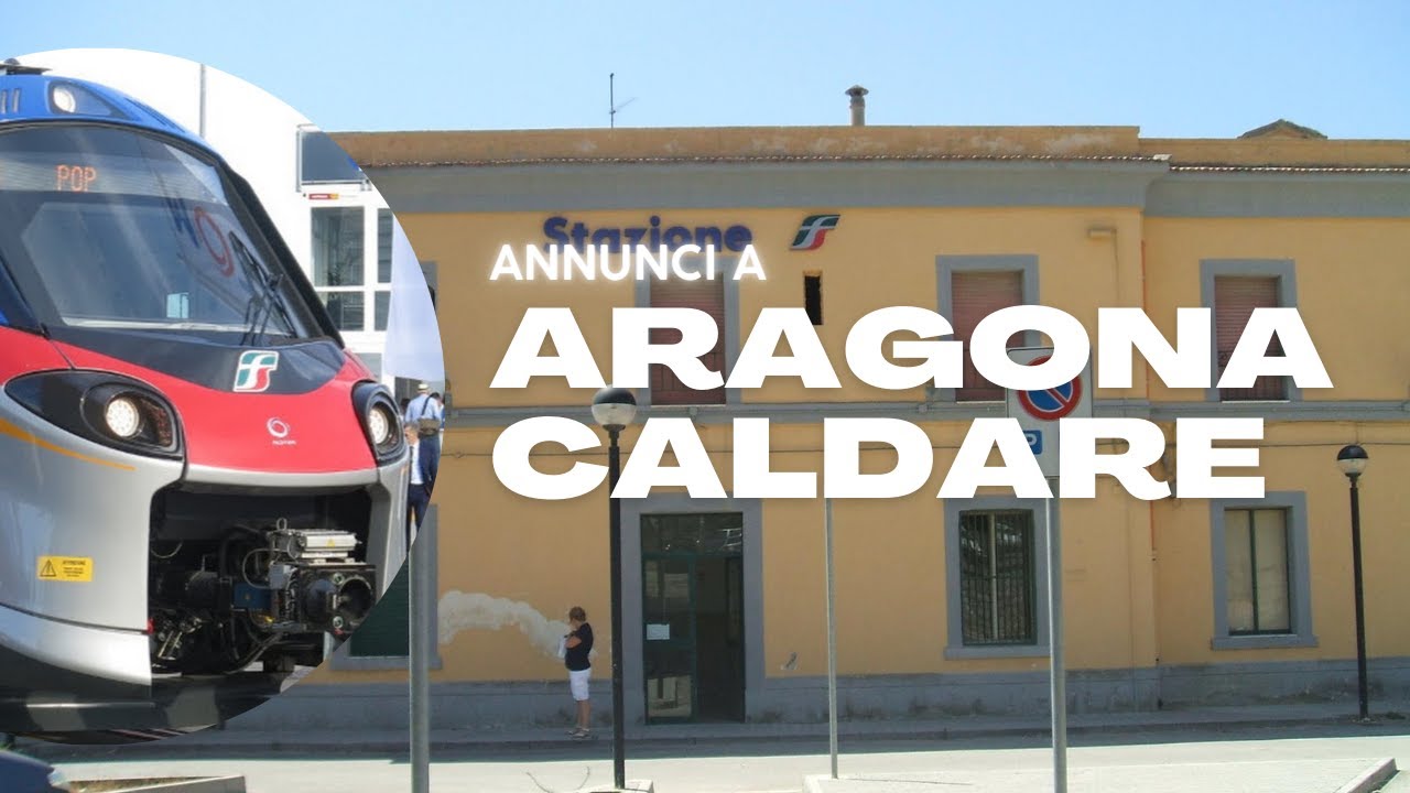 Annunci alla Stazione di Aragona Caldare