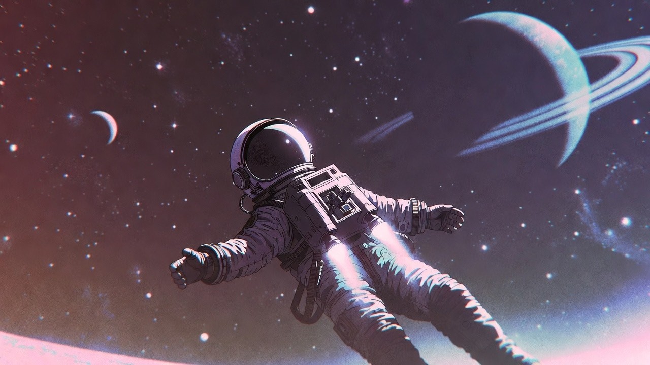 You’re drifting alone through the Andromeda Galaxy 🌌 [Space LoFi / Study Beat]