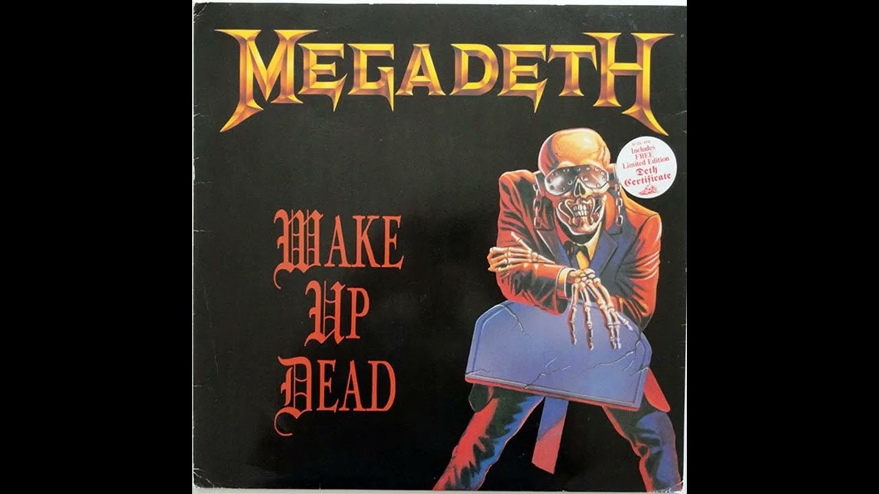Megadeth-Wake Up Dead-12'' Single, Limited Edition -1986