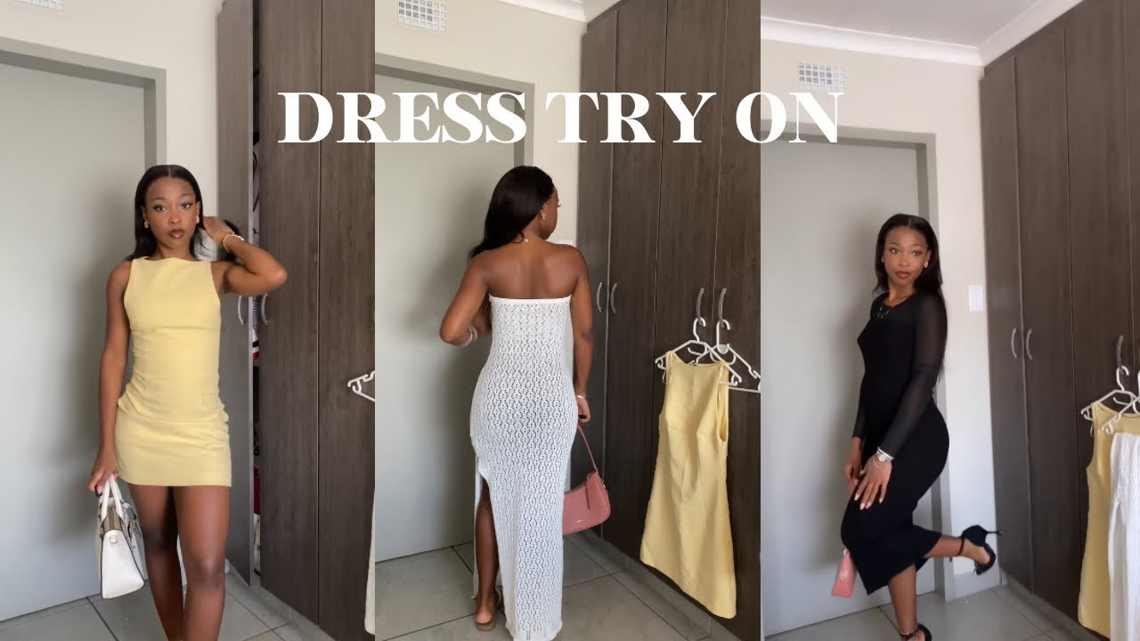 DRESS TRY ON HAUL AND STYLING: SHEIN, ZARA, H&M, WOOLWORTHS & MICAS DRESSES