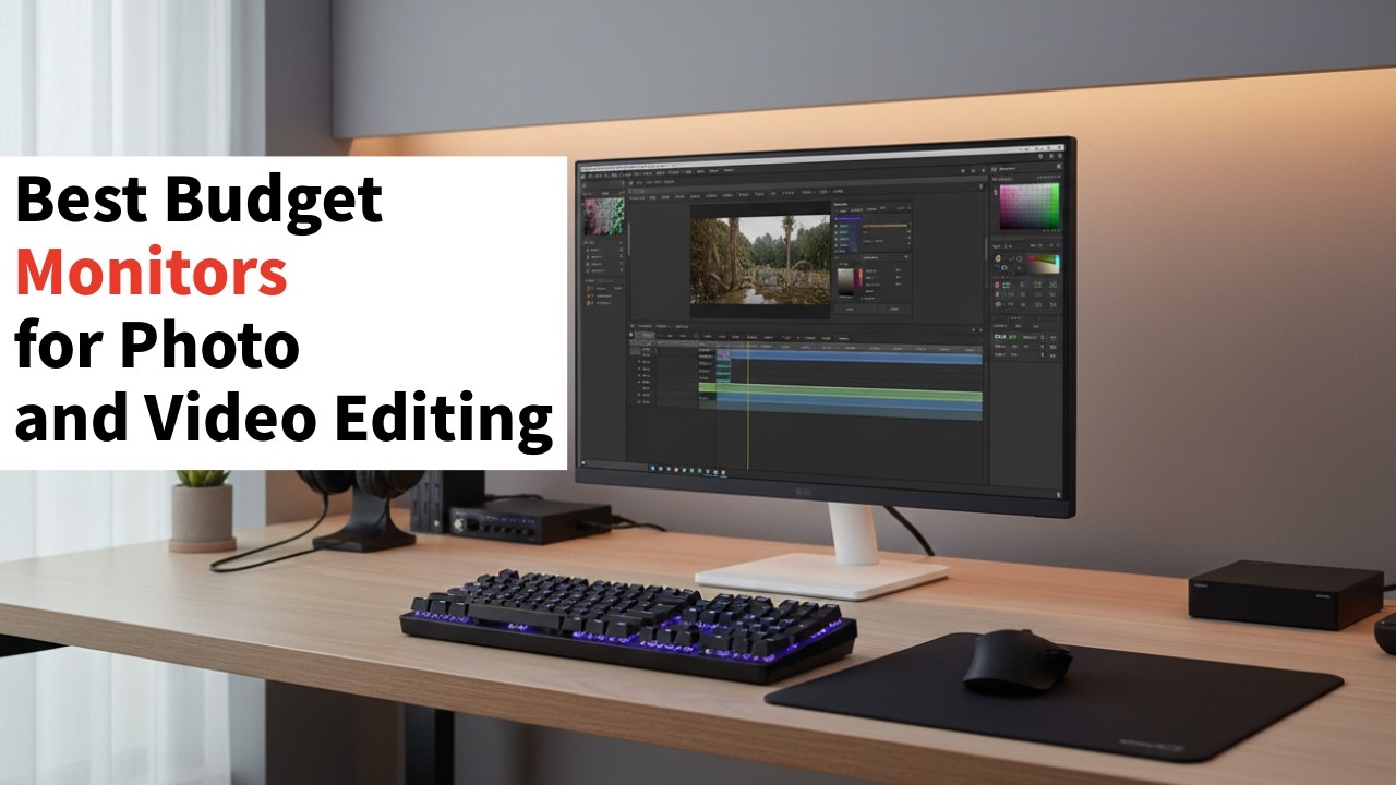 Top 4 Best Budget Monitors for Photo and Video Editing