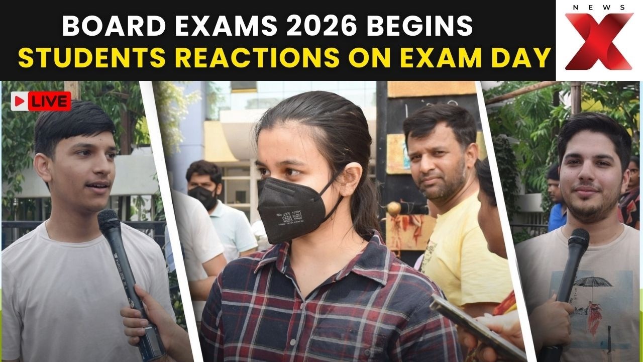 10th Board Exams Begin Today LIVE: 10th&ndash;12th Students Arrive for First Day of Exams | NewsX