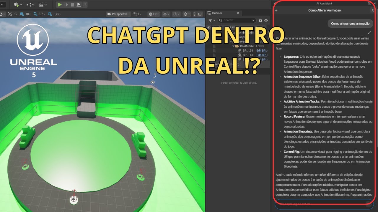 Agora a Unreal tem IA Nativa!? - Unreal Engine 5