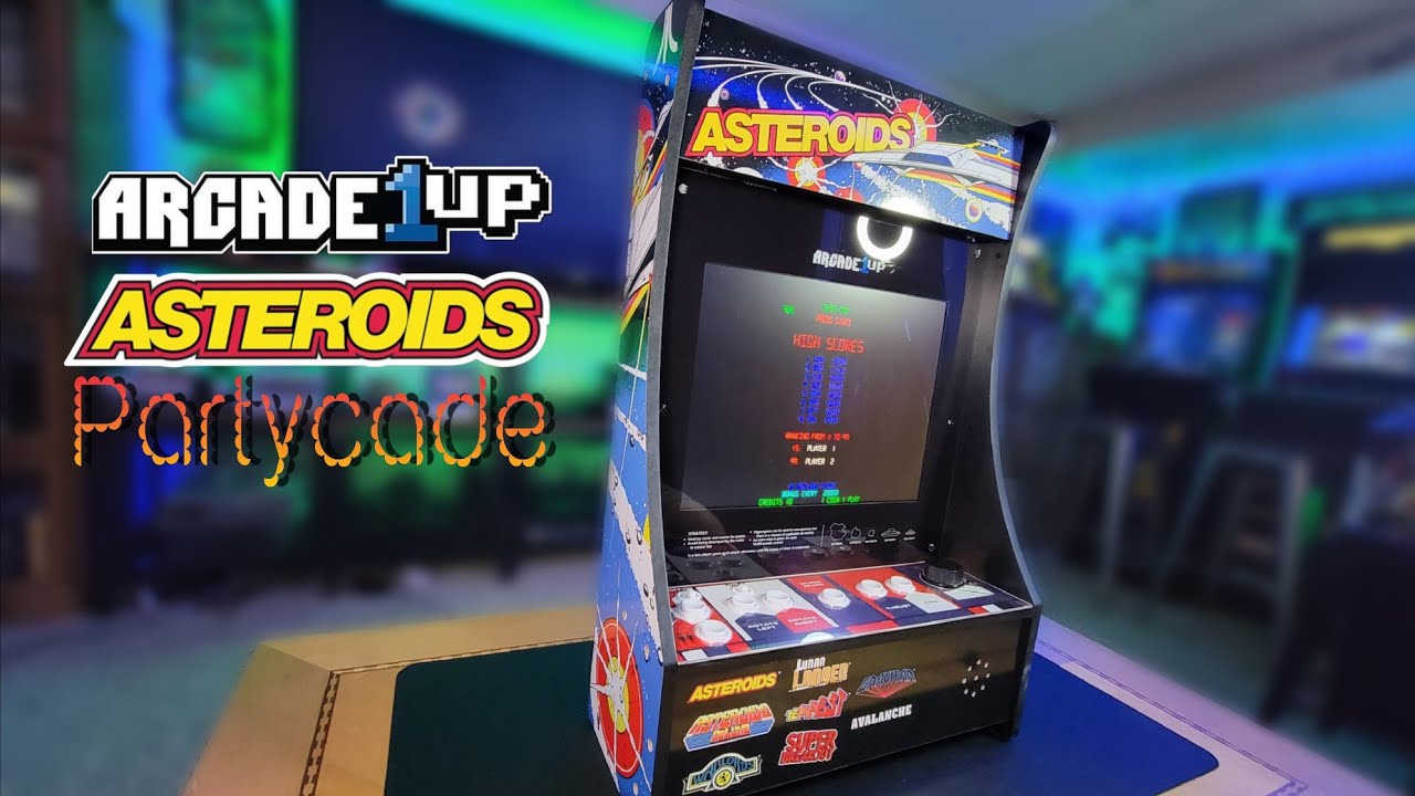 The Arcade1up Asteroids Partycade