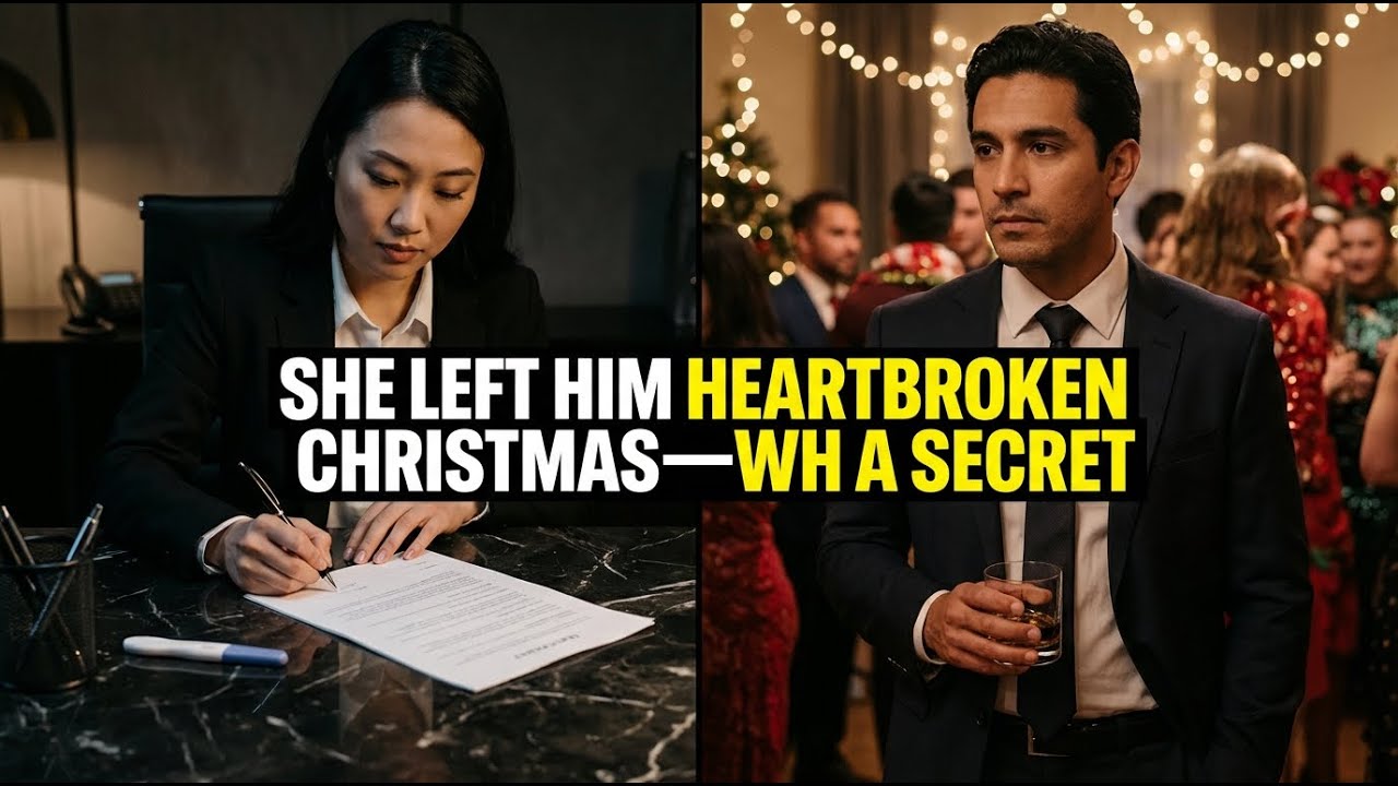 She Signed the Divorce Papers on Christmas Eve and Left a Pregnancy Test —Mafia Boss’s World Stopp