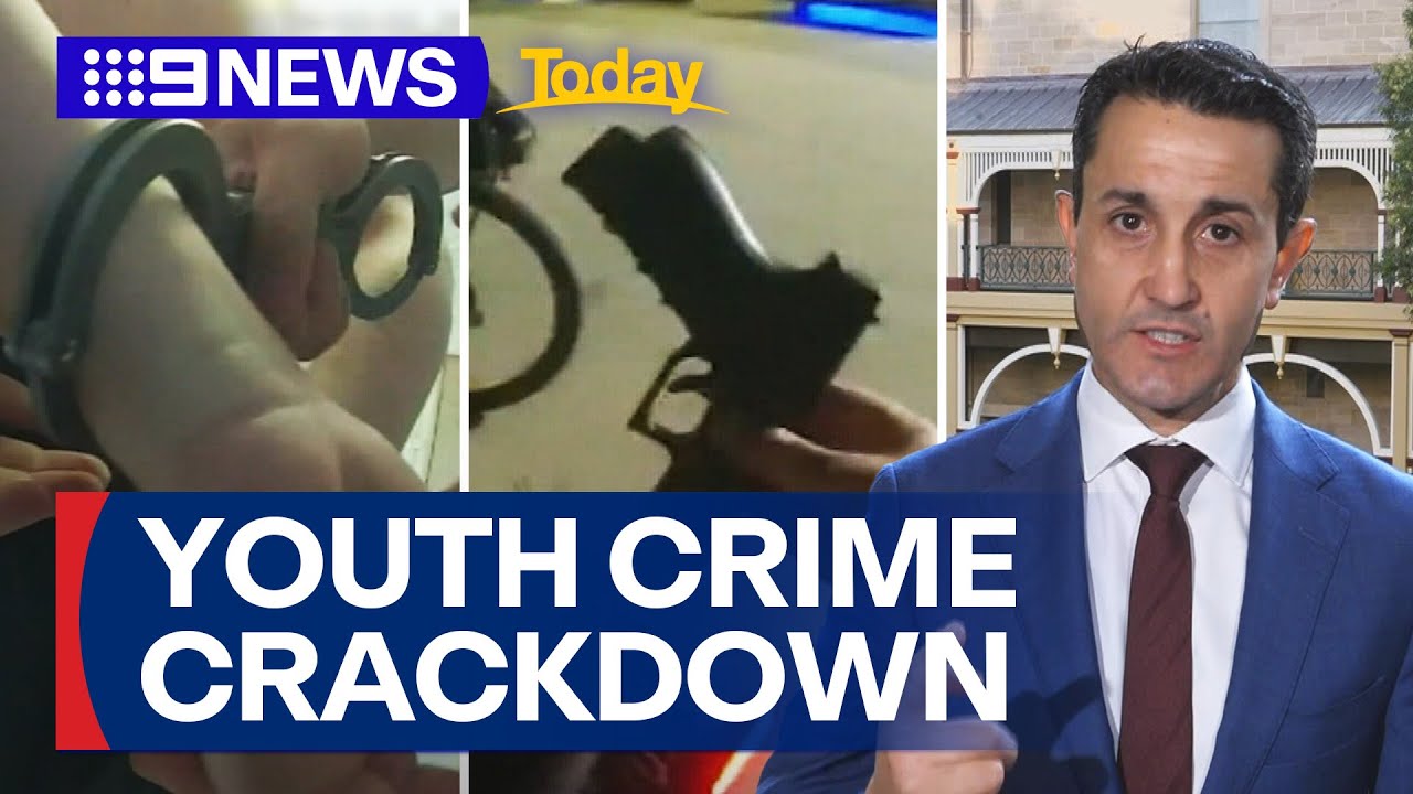 Queensland Premier discusses impact of youth crime crackdown | 9 News Australia