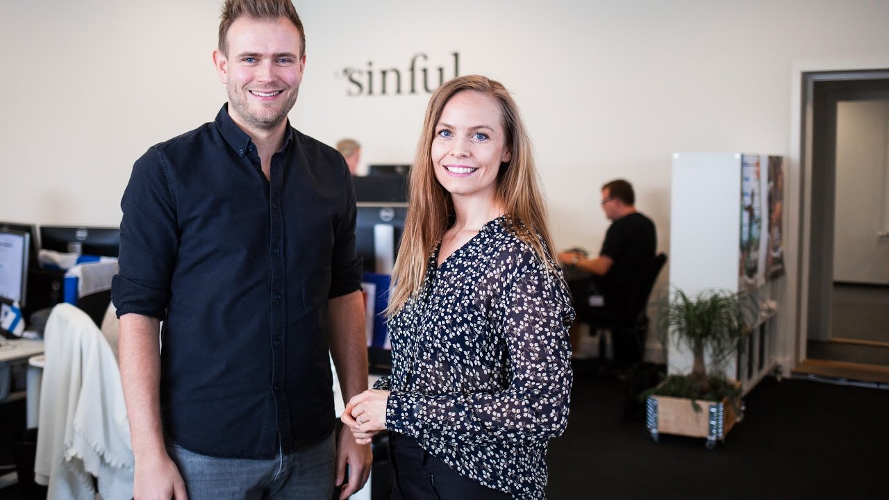 Historien om Sinful.dk ved stifterne Mathilde Mackowski &Tonny Andersen (S&aelig;son 2, #9 af 10)