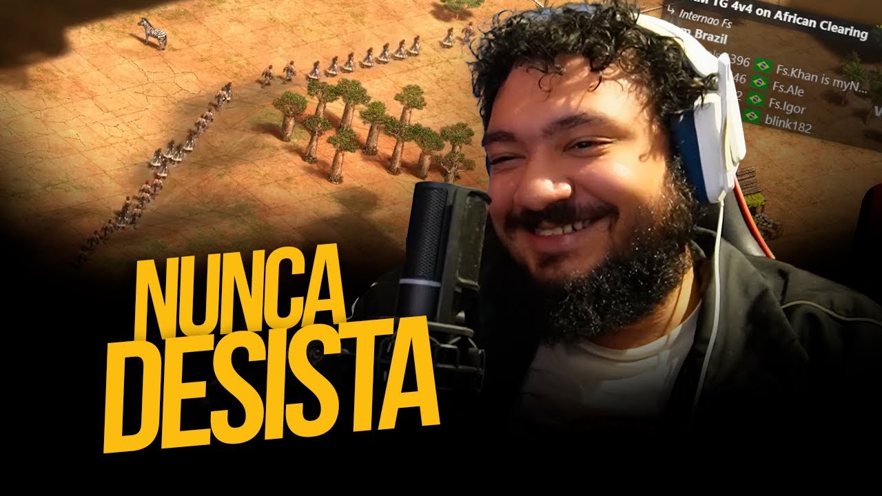 NÃO DESISTA | Age of Empires 2
