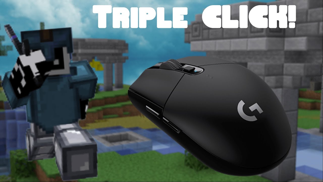 the g305 can TRIPLE CLICK?!