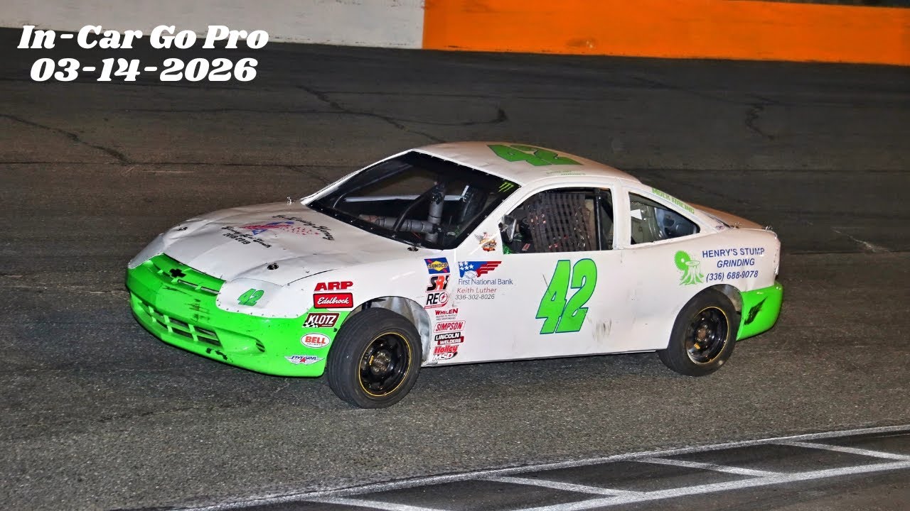 Caraway Speedway UCAR Feature In-Car 3/14/26
