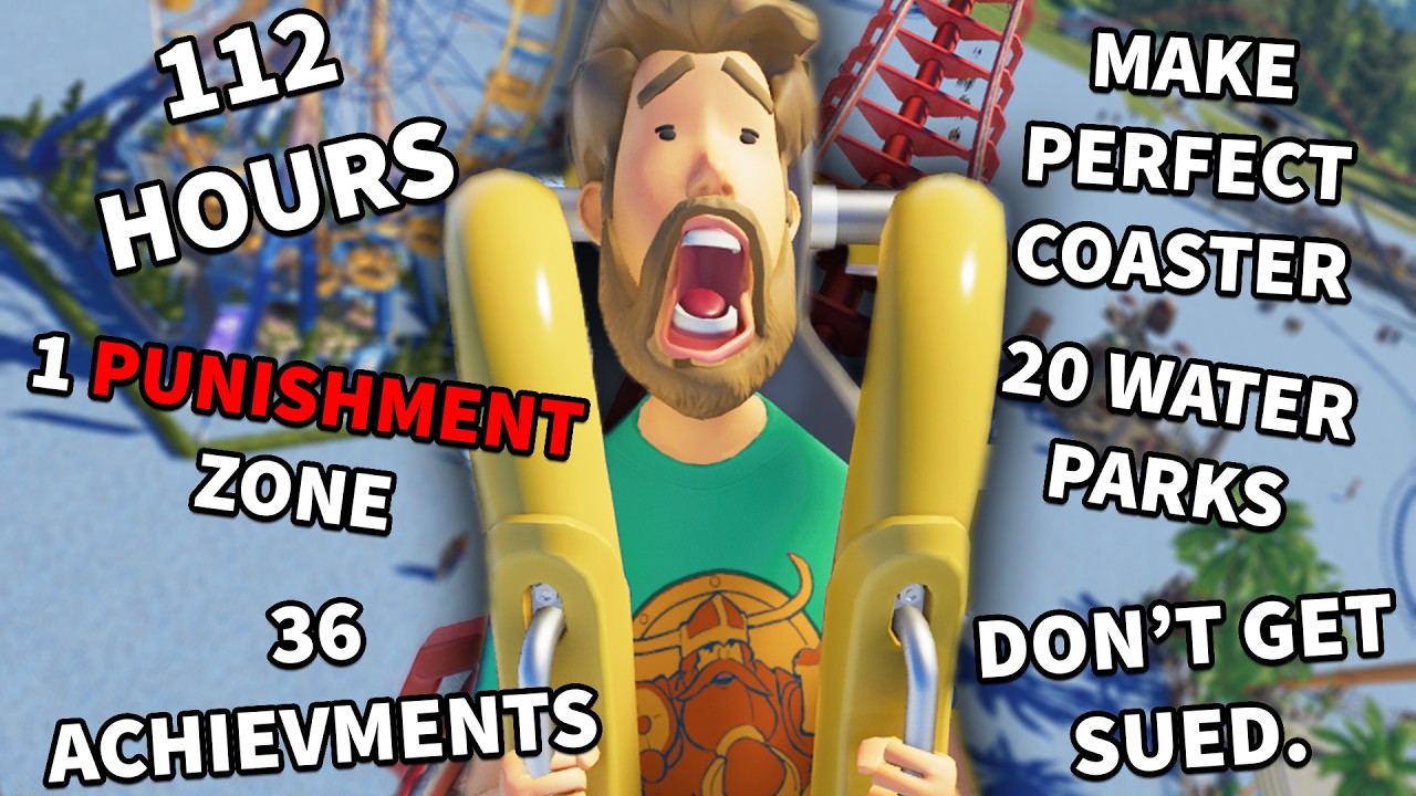 I Sacrificed 12,467 People to 100%'d Planet Coaster 2.