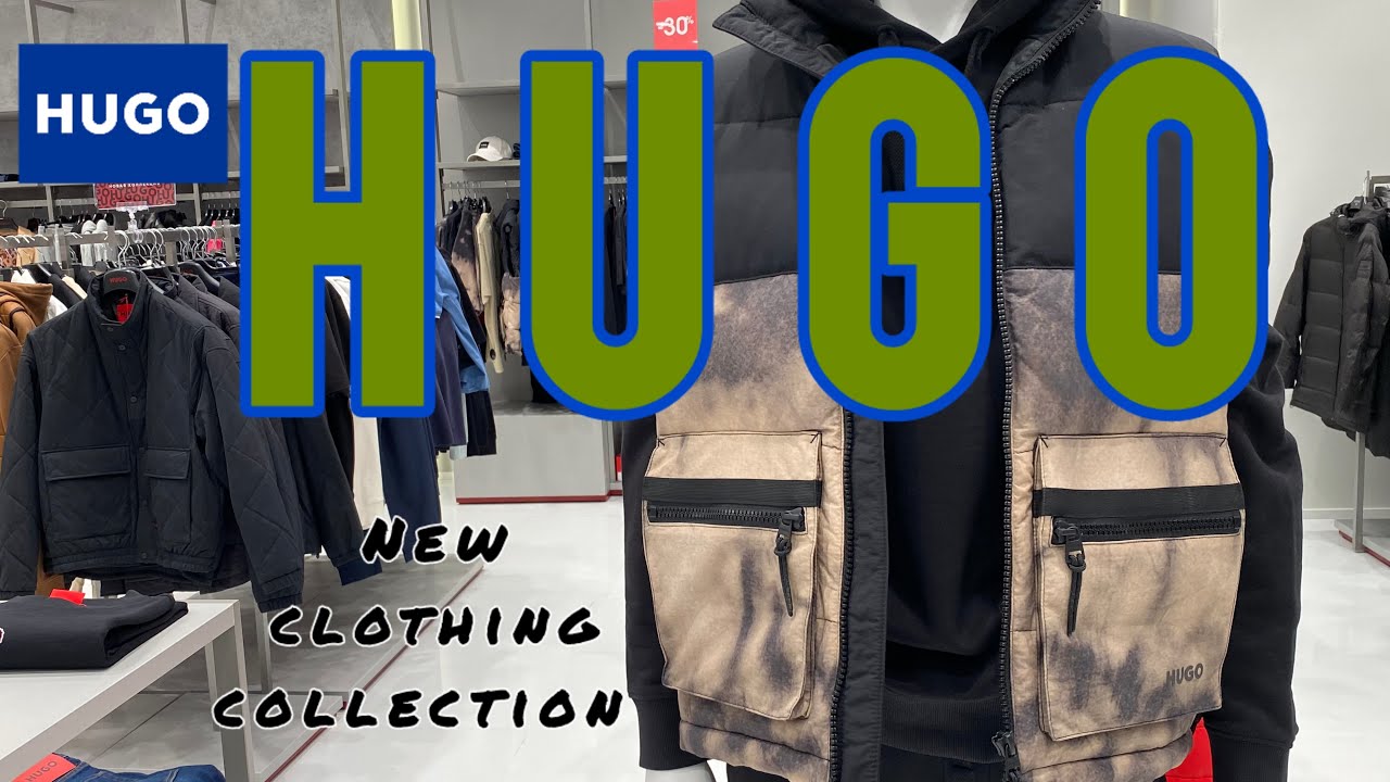 [4k] Hugo new clothing collection