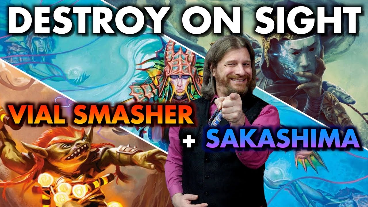 Destroy On Sight: Vial Smasher + Sakashima | A Most Degenerate Commander Partner Pair | MTG