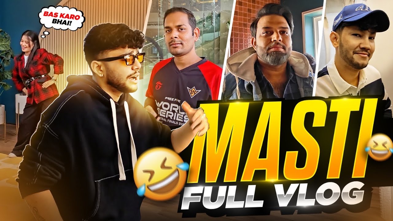 Full masti with FFM CREATORS VLOG#4 