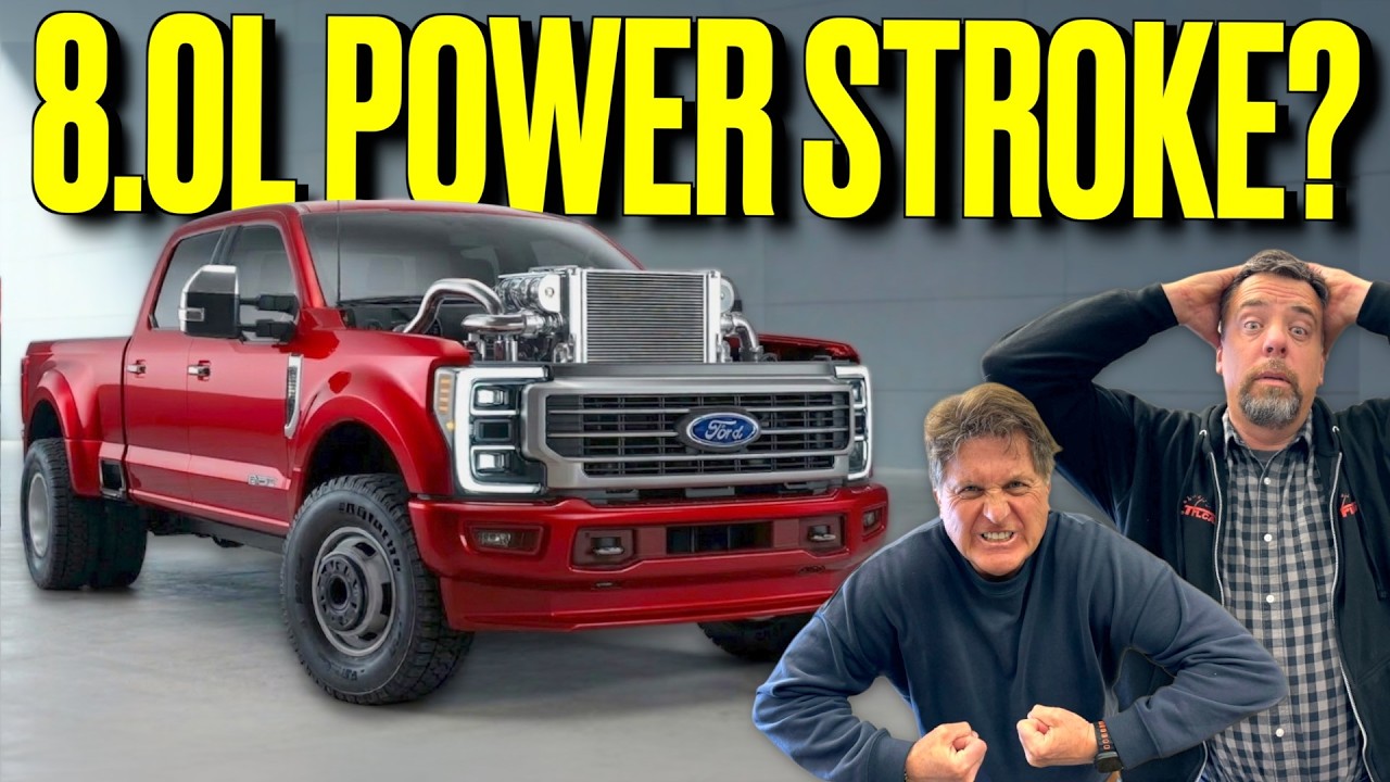 Действительно ли Ford разрабатывает 8-литровый турбодизельный двигатель Power Stroke мощностью бо...