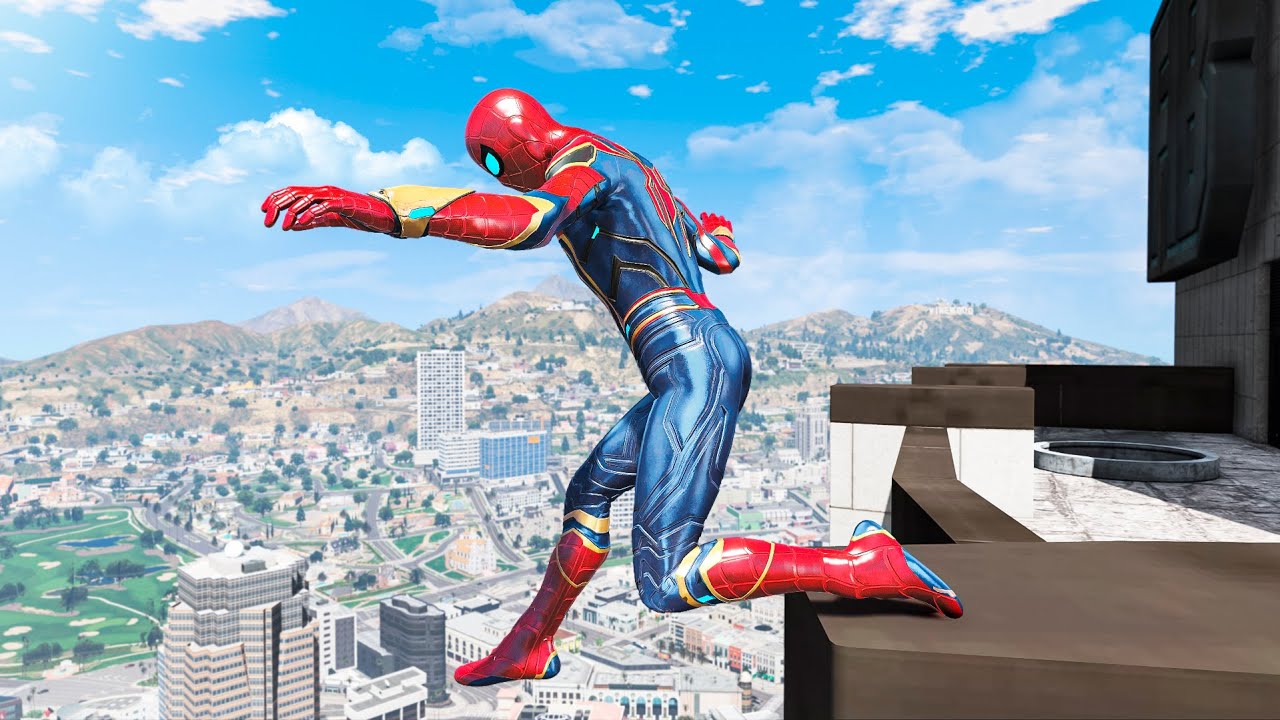 GTA 5 Spiderman Epic Ragdolls, Fails (Ragdolls Physics)