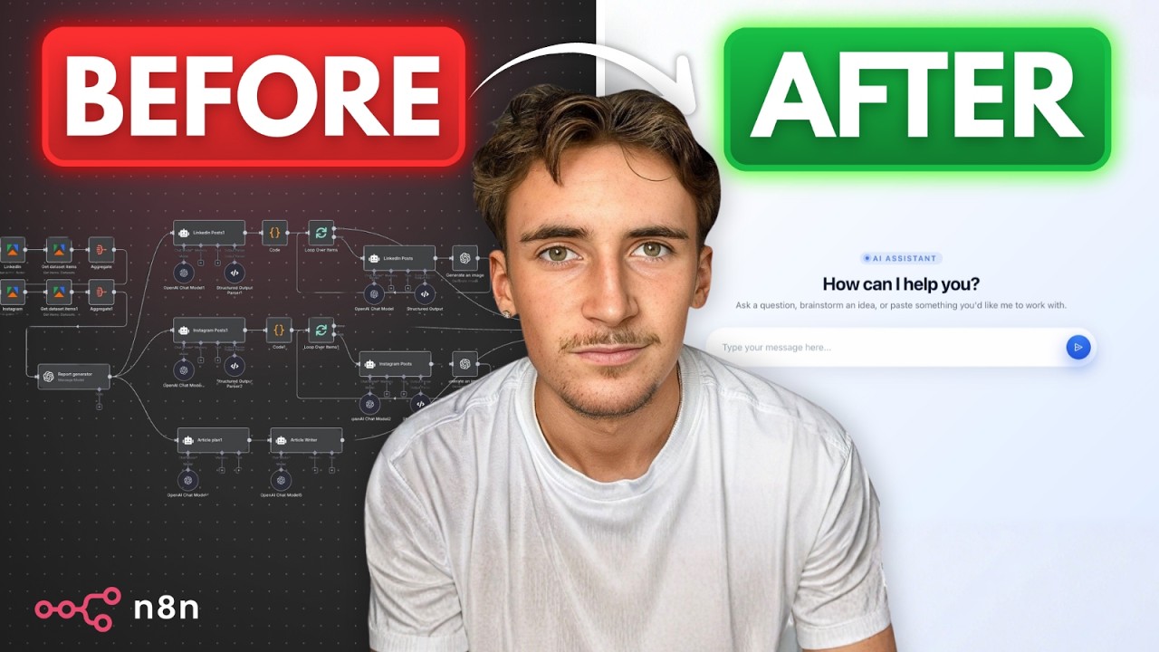 How to create a custom UI for your n8n systems (full tutorial)
