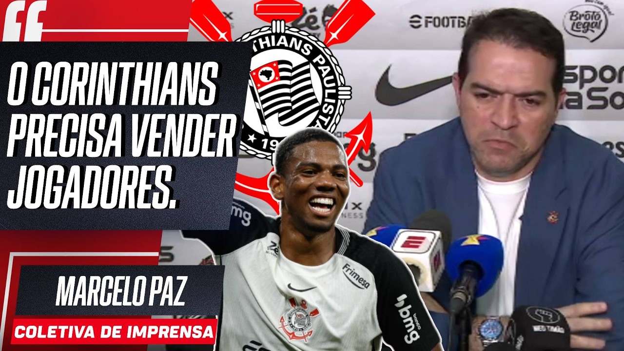 CORINTHIANS: CONFIRA O PRONUNCIAMENTO DE MARCELO PAZ SOBRE UMA POSS&Iacute;VEL VENDA DO JOVEM VOLANTE ANDR&Eacute;