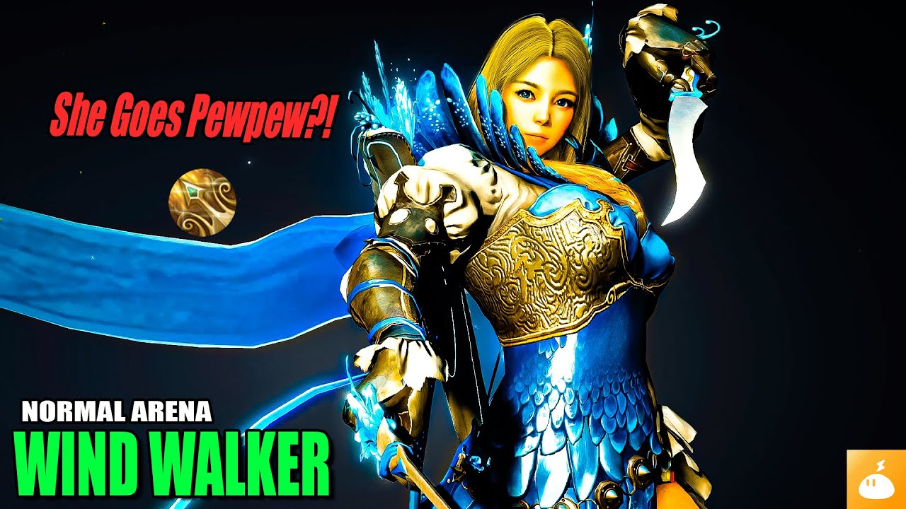 She Can Play Like A Range Class | Wind Walker PVP | Black Desert Mobile