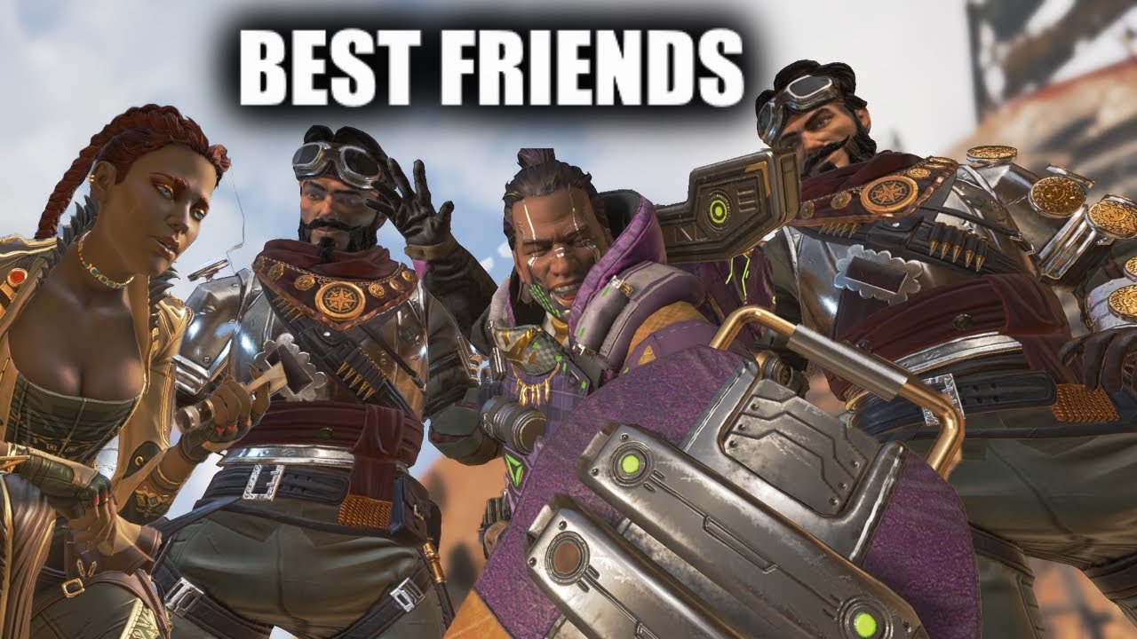 How to make friends in Apex Legends ft. Captain Typho and ToddyQuest
