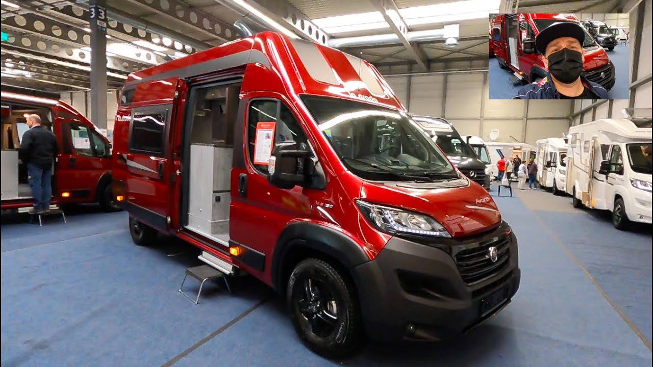 La Strada Avanti EB RV Camper Van new model Lastrada Fiat Ducato walkaround and interior K260
