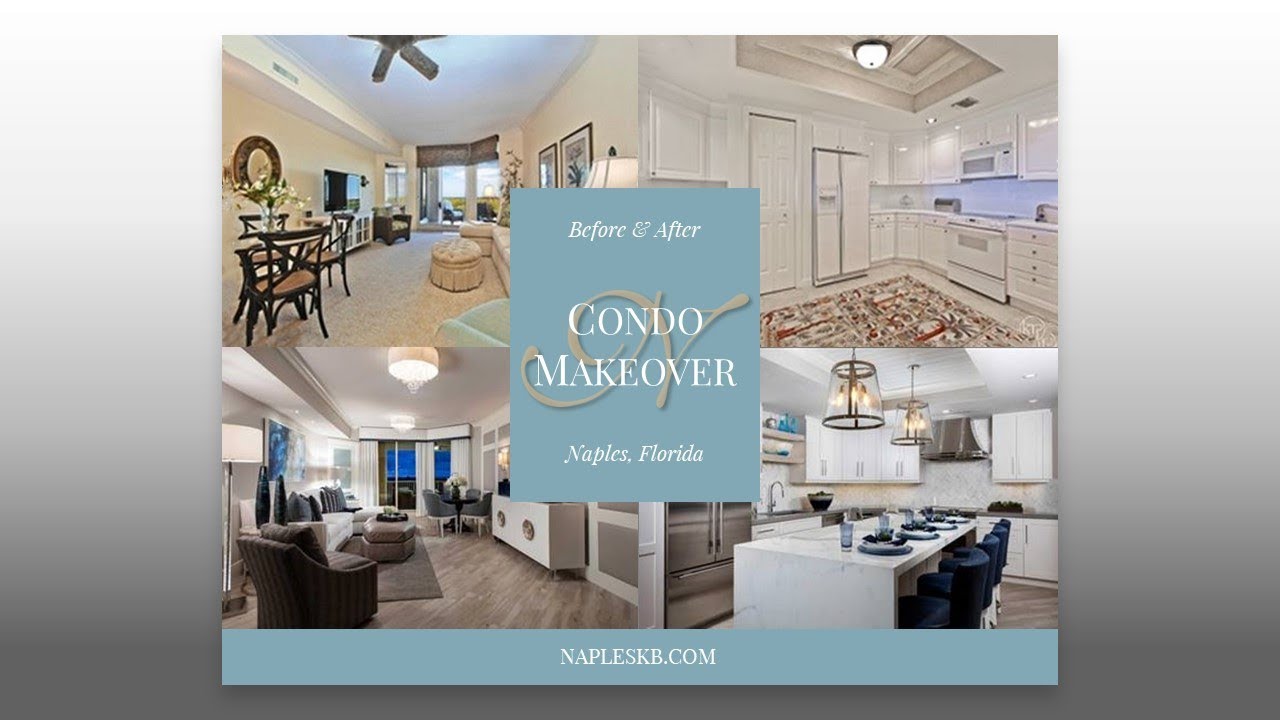 Before & After Condo Makeover | St. Raphael at Pelican Bay in Naples, Florida
