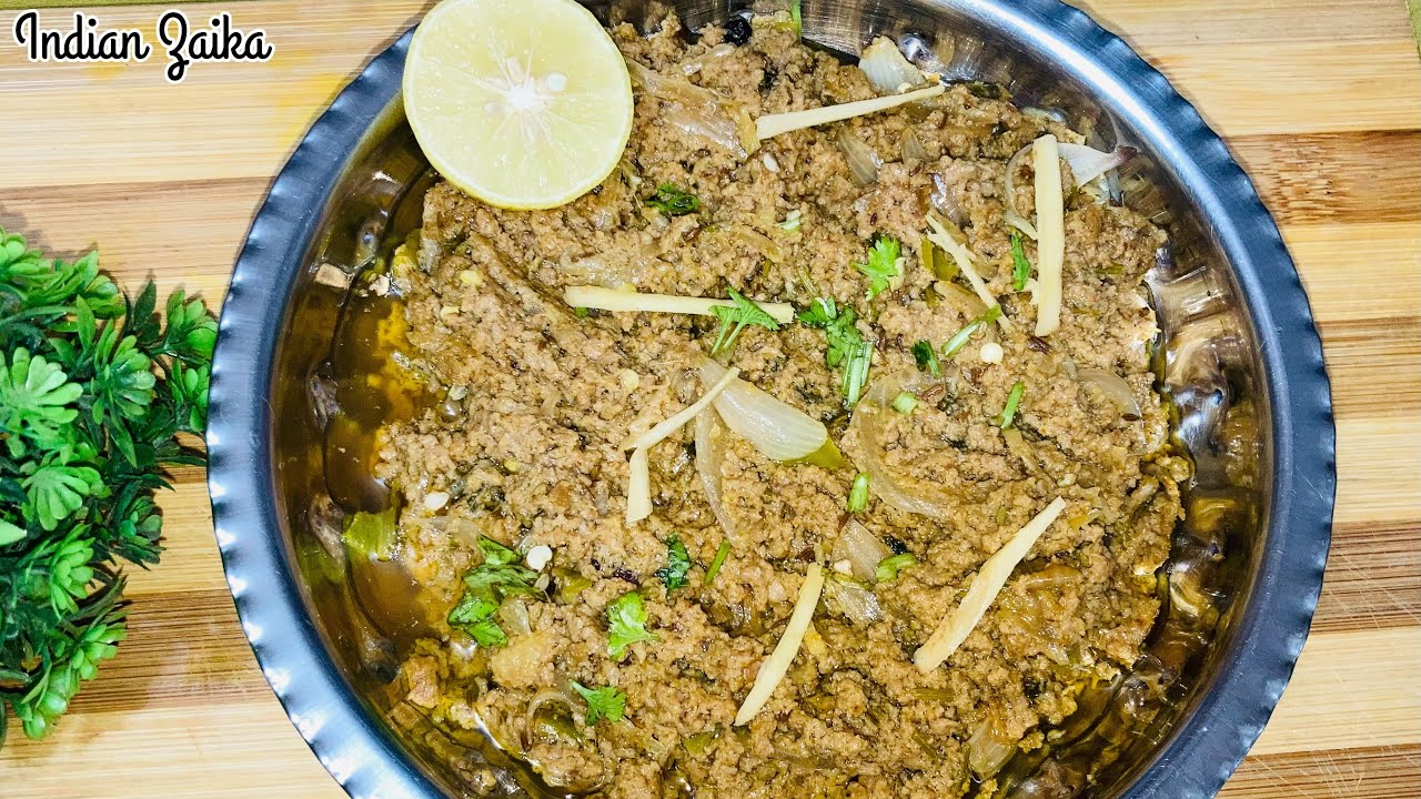 Delicious Kachari Keema| लाजवाब कचरी कीमां | Indian Zaika style recipe 