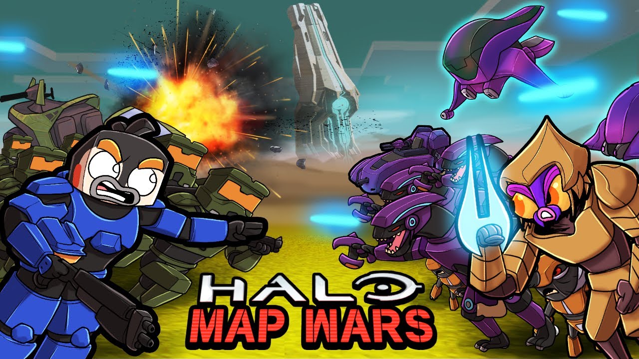 HALO Infinite Map Wars! (Minecraft)