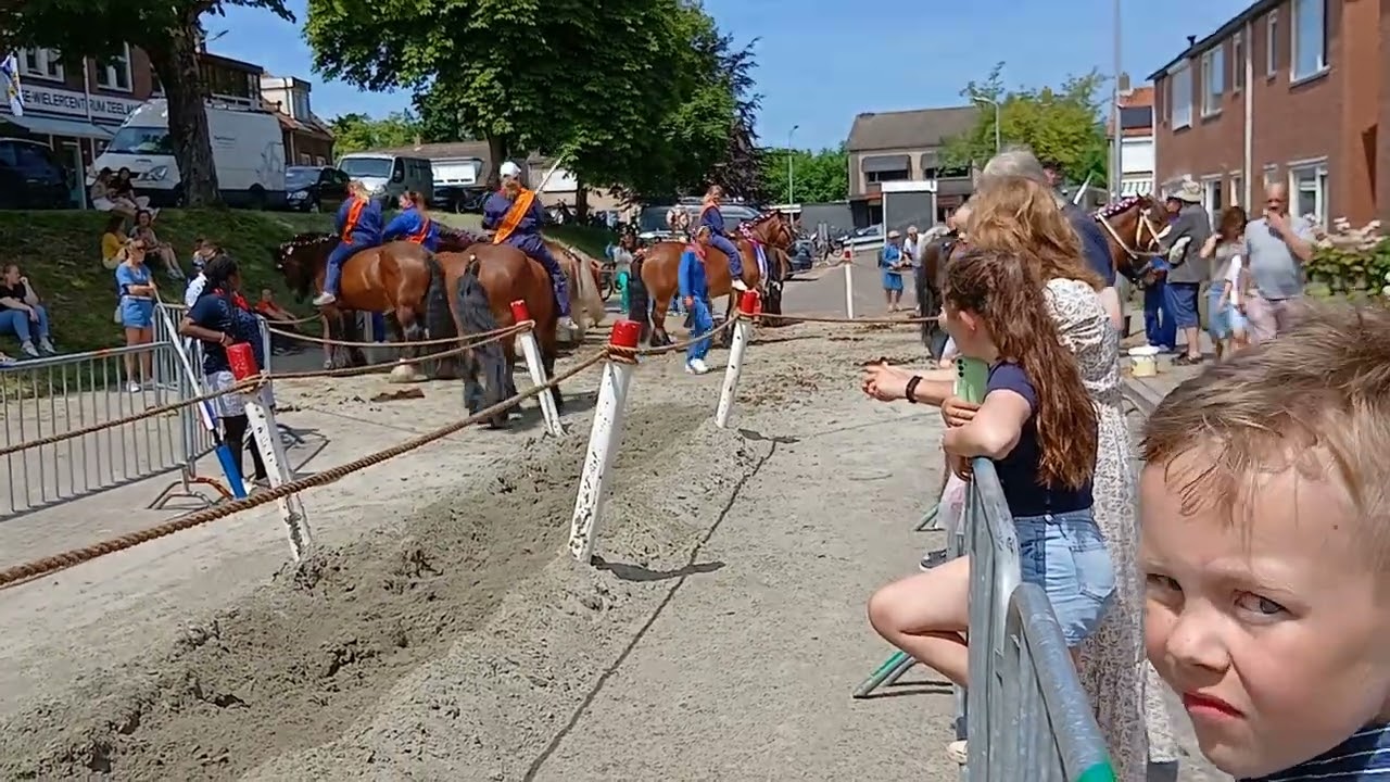 Arnemuiden  450 Jaar Bestaan Ringrijden.  29 Juni 2024
