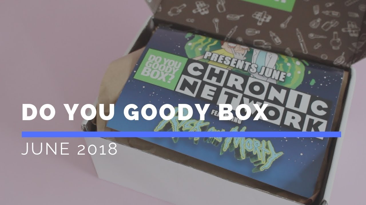 Распаковка коробки с подпиской Do You Goody Box, июнь 2018 г.