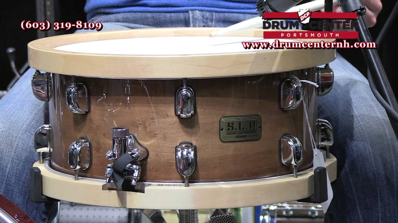 Tama S.L.P. Studio Maple Wood Hoop Snare Drum 6.5x14