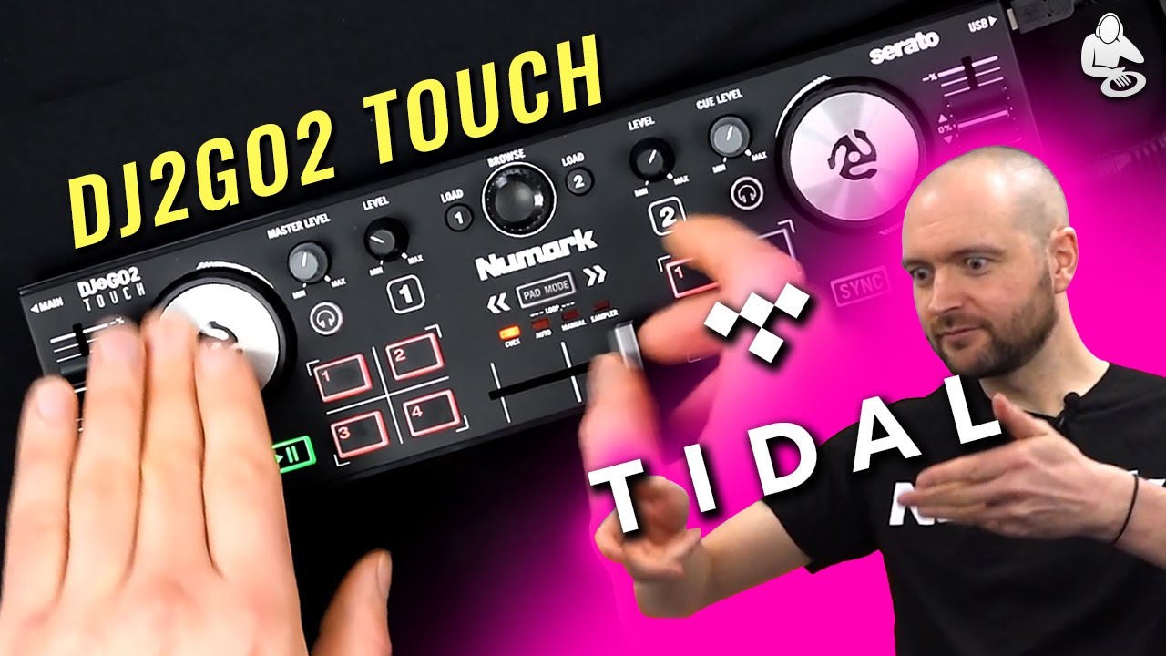 Super Portable Music Streaming With Serato | Numark DJ2GO2 Touch