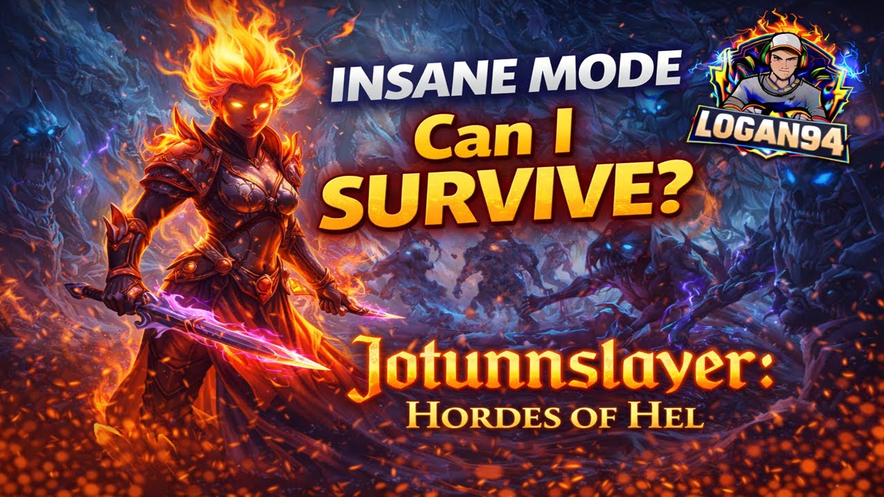 INSANE MODE Survival Test 🔥 Can I Survive? | Jotunnslayer: Hordes of Hel
