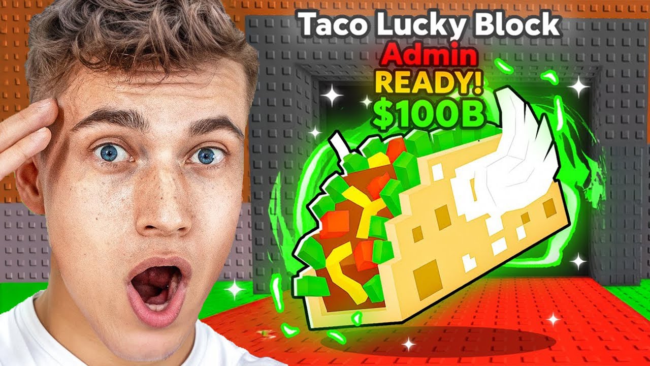 CAŁA BAZA TACO LUCKY BLOCKS 🌮 (Admin mnie oszukał?)