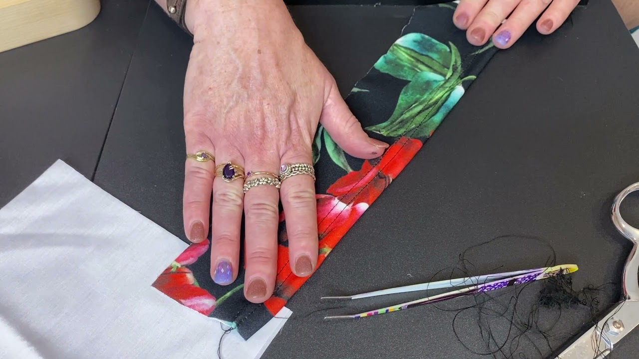 Unpicking overlocking and coverstitch