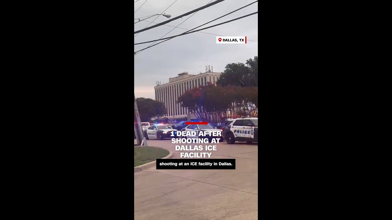 1 dead after shooting at Dallas ICE facility