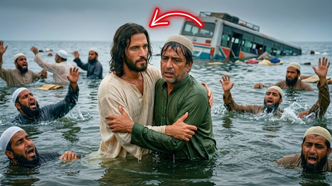 A Bus Full of Muslims Plunged Into the River - Now They're Telling What Jesus Did in That Water