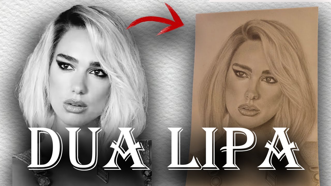 DRAWING DUA LIPA