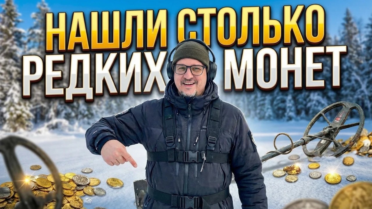 УДИВИТЕЛЬНОЕ МЕСТО! ЗА РАЗ, НАШЛИ СТОЛЬКО РЕДКИХ МОНЕТ!